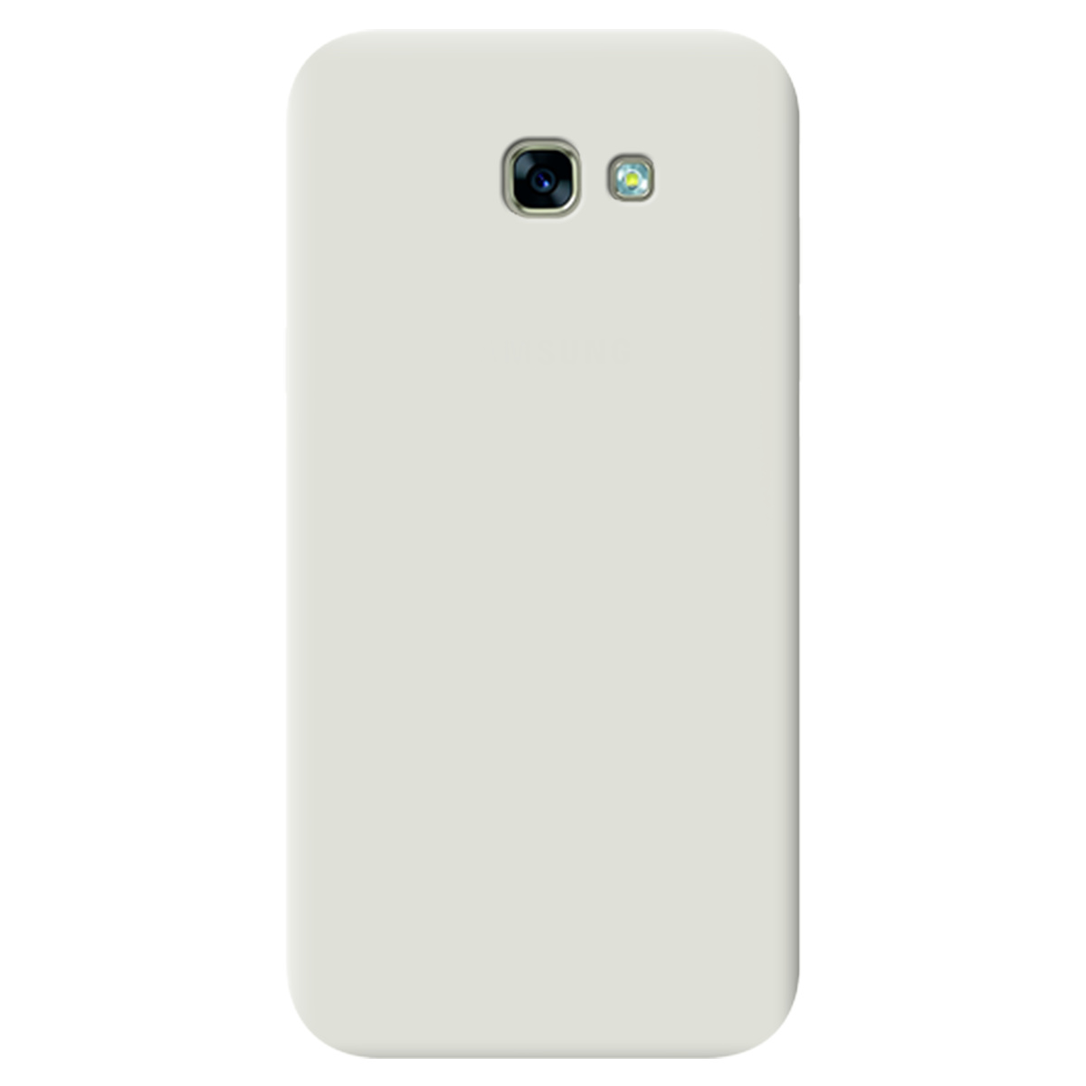 Чехол для Samsung Galaxy A3 2017 полупрозрачный матовый soft touch - фото 1