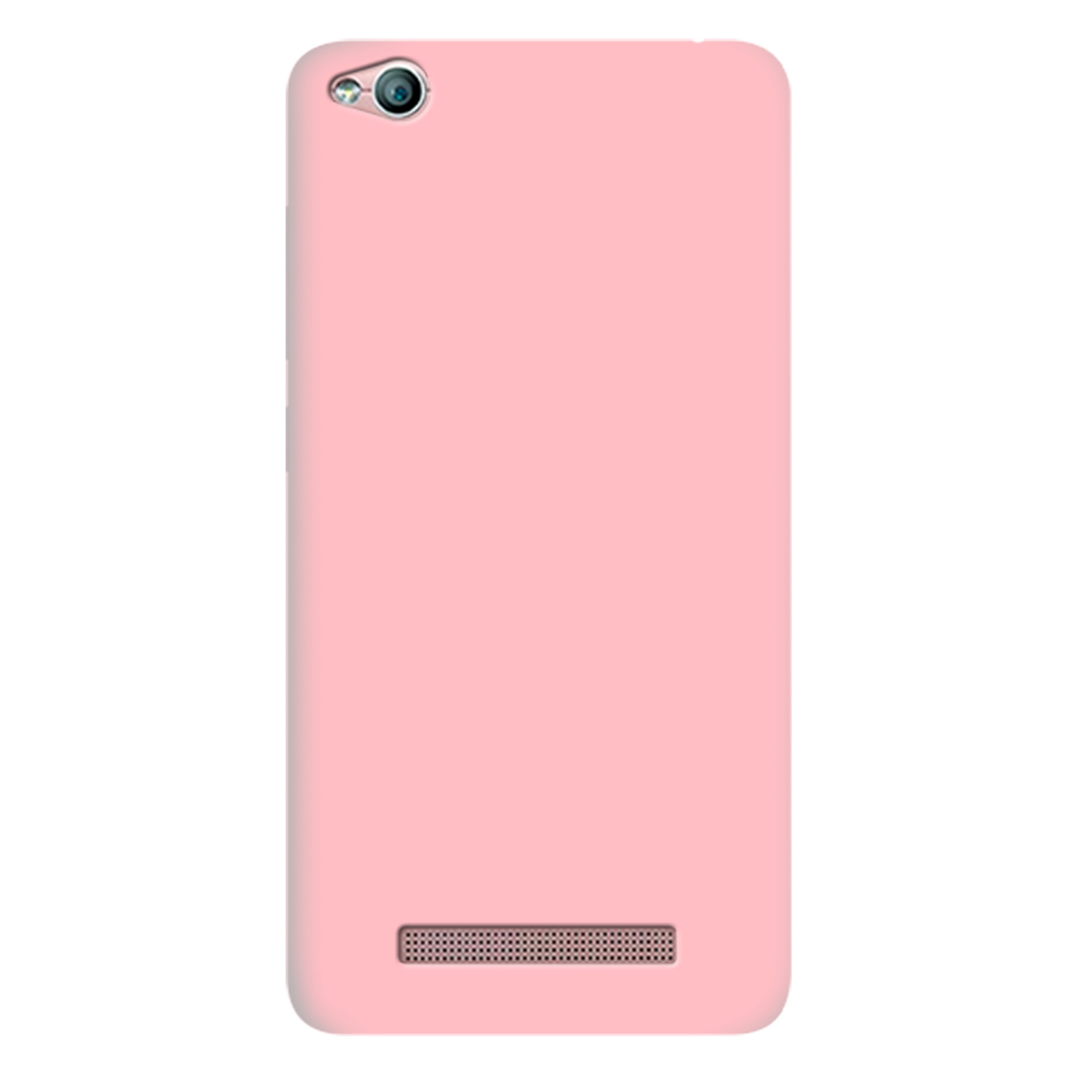 Чехол для Xiaomi Redmi 4A нежно-розовый матовый soft touch - фото 1