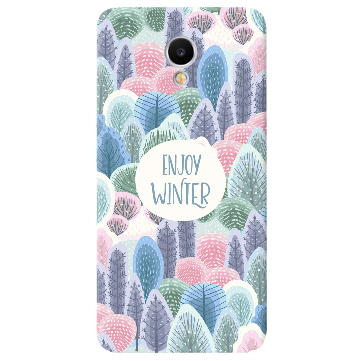 Чохол для Meizu 15 Lite Enjoy winter - фото 1