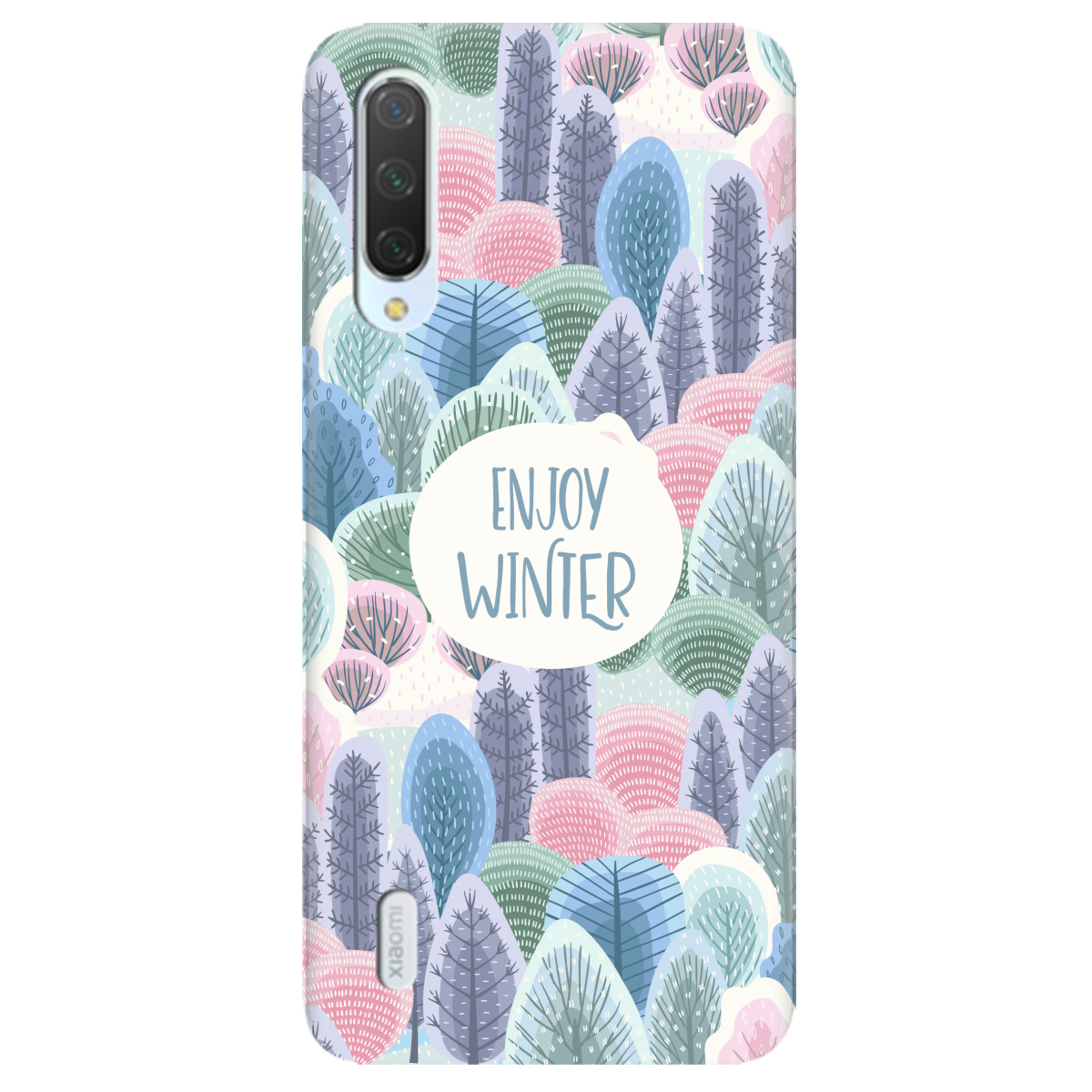 Чехол для Xiaomi Mi A3 Enjoy winter - фото 1