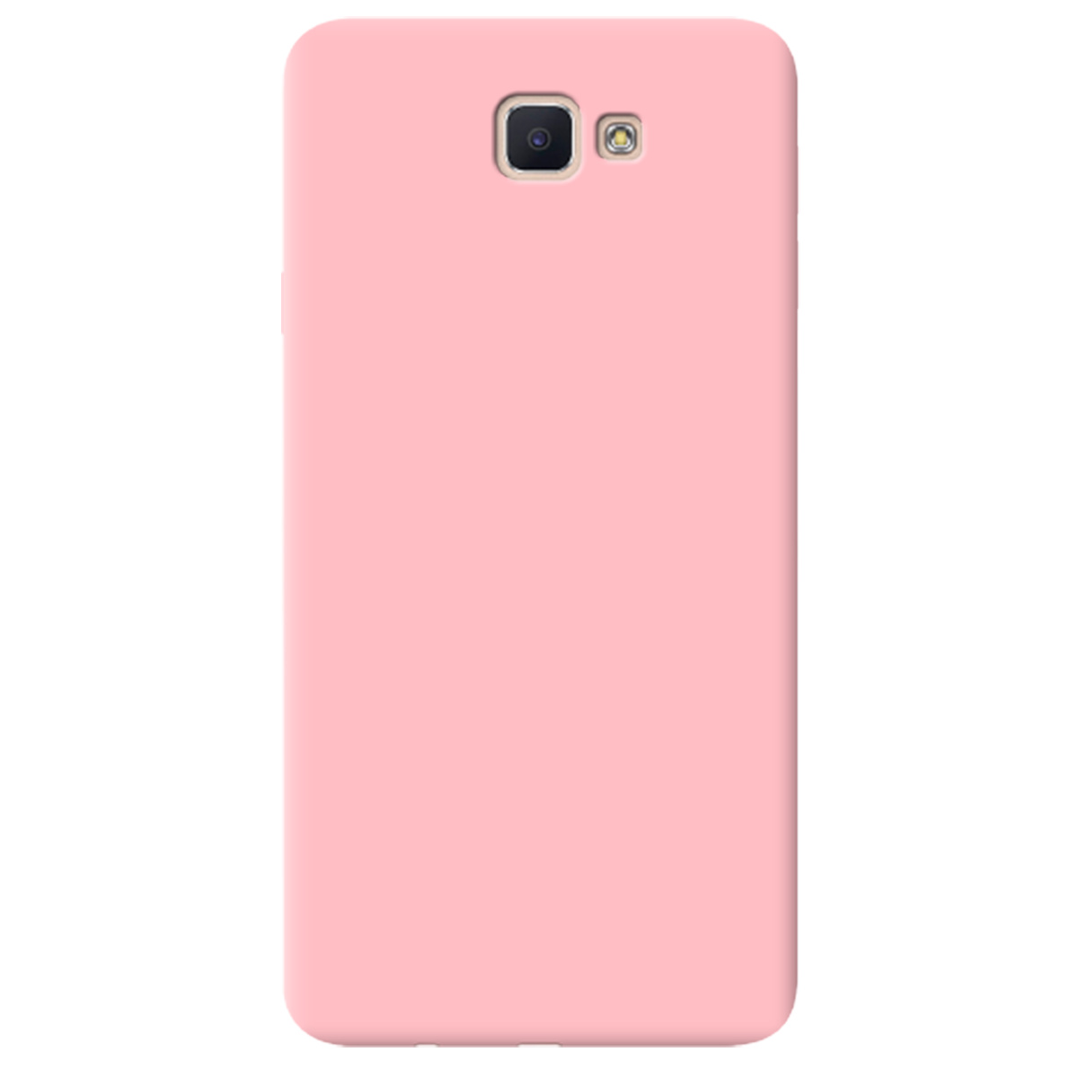 Чохол для Samsung Galaxy J7 Prime ніжно-рожевий матовий soft touch - фото 1