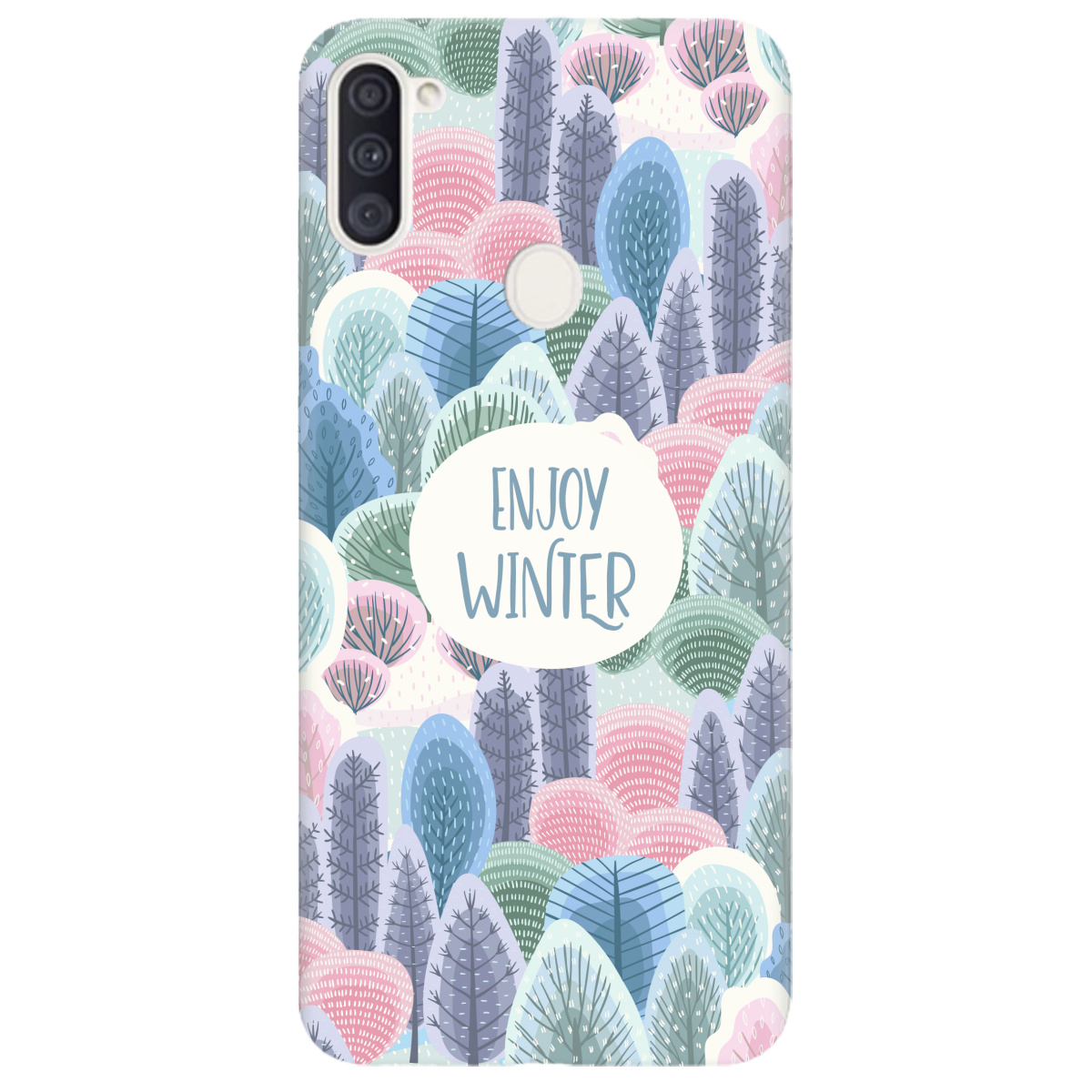 Чехол для Samsung Galaxy A11 Enjoy winter - фото 1