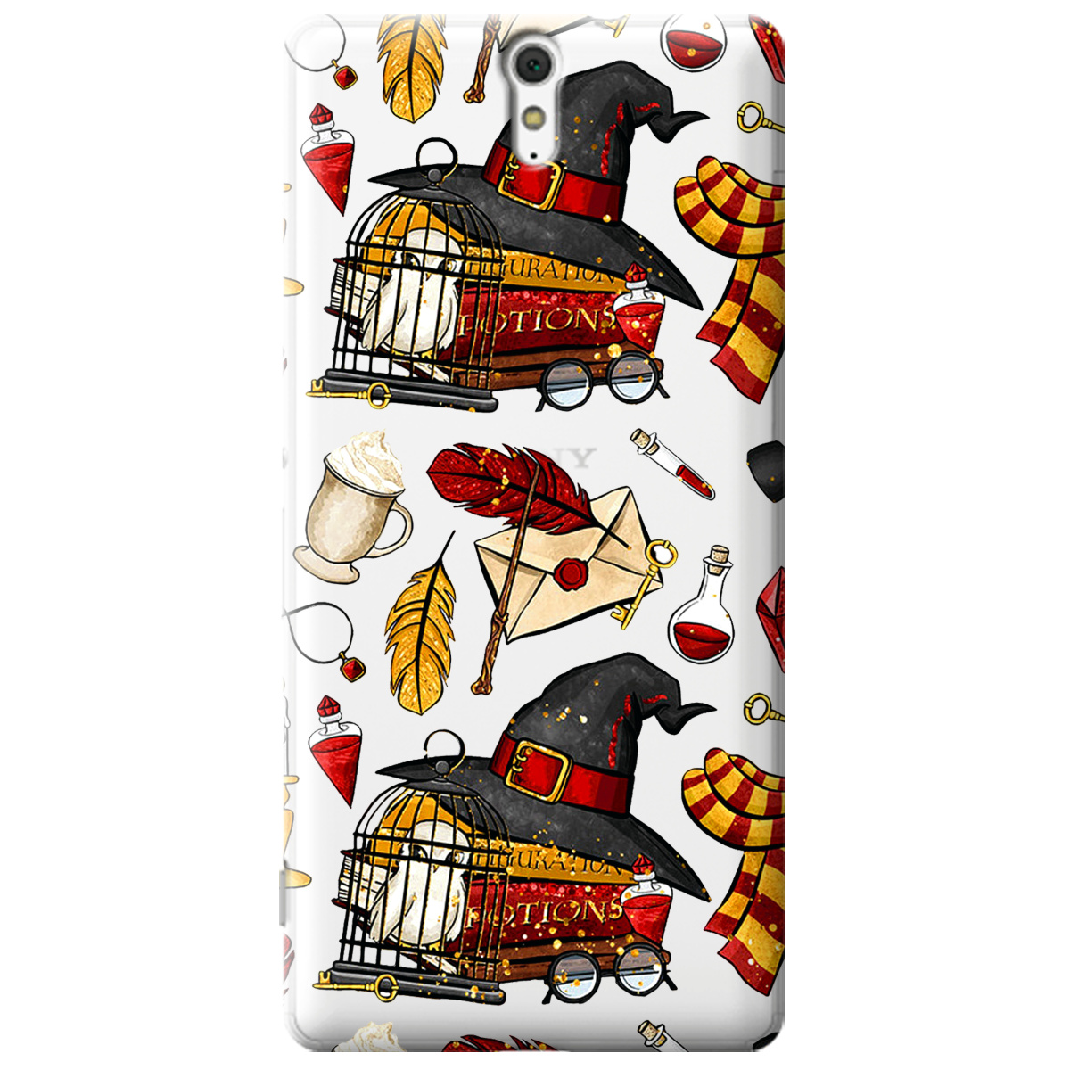 Чехол для SONY Xperia C5 Ultra Hogwarts - фото 1