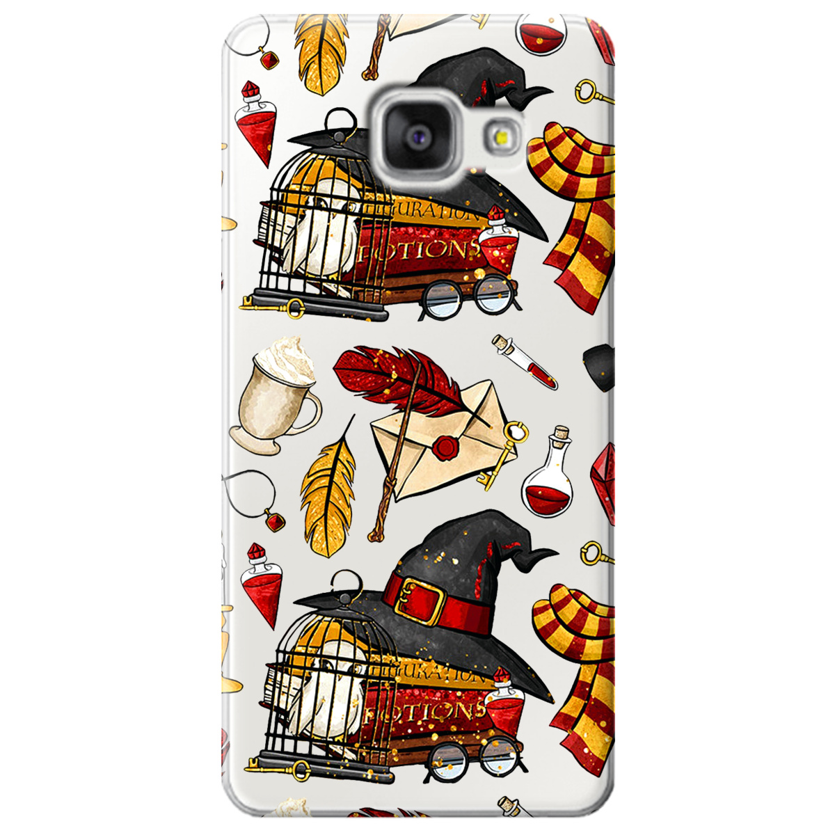 Чехол для Samsung Galaxy A5 2016 Hogwarts - фото 1