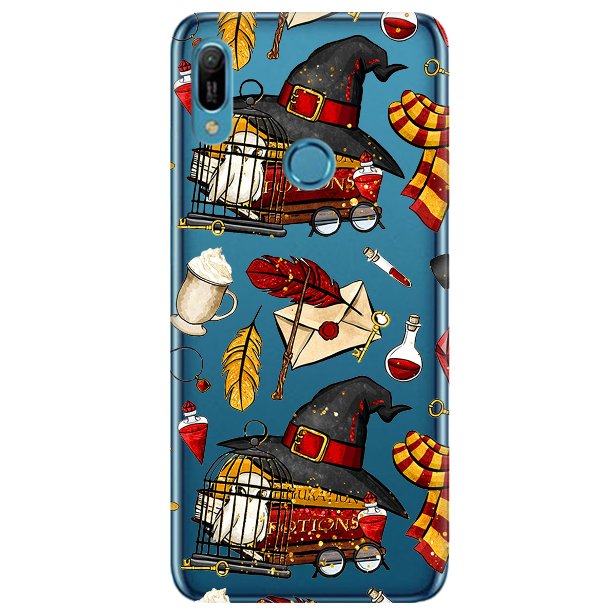 Чехол для Huawei Y6 Pro 2019 Hogwarts - фото 1