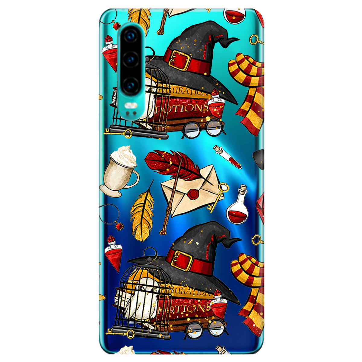 Чехол для Huawei P30 Hogwarts - фото 1