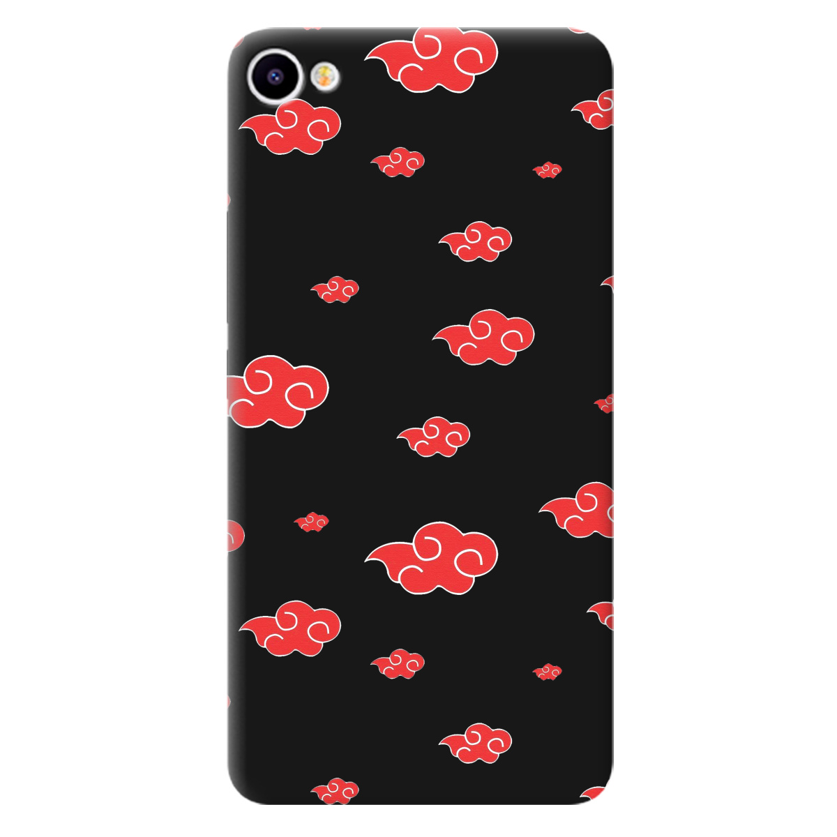 Чохол для Meizu U10 чорний матовий soft touch Akatsuki - фото 1