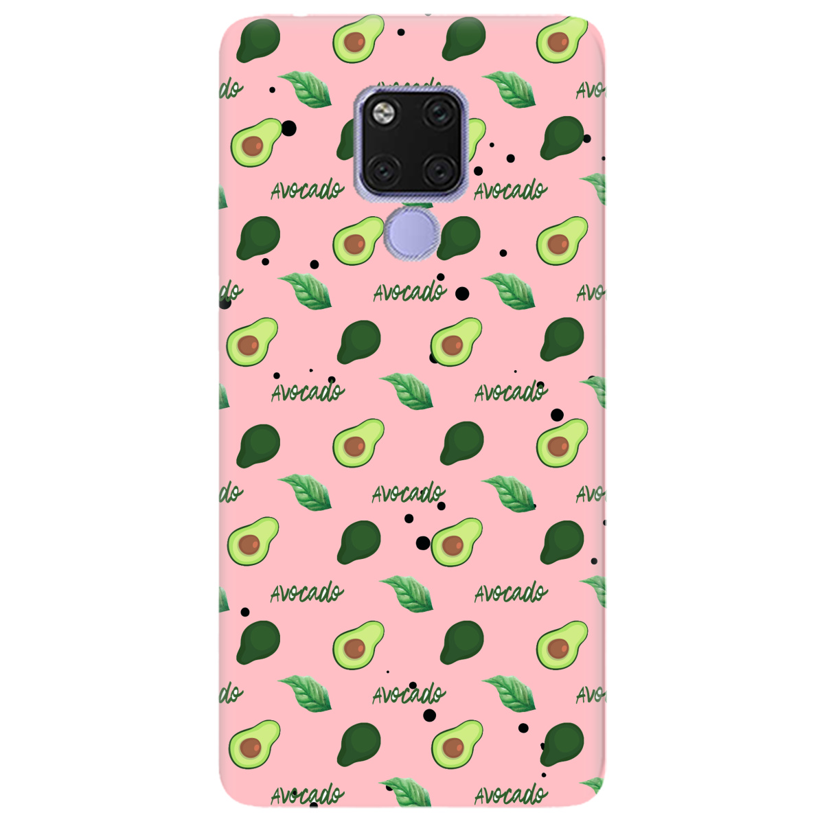 Чехол для Huawei Mate 20 нежно-розовый матовый soft touch Avocado - фото 1