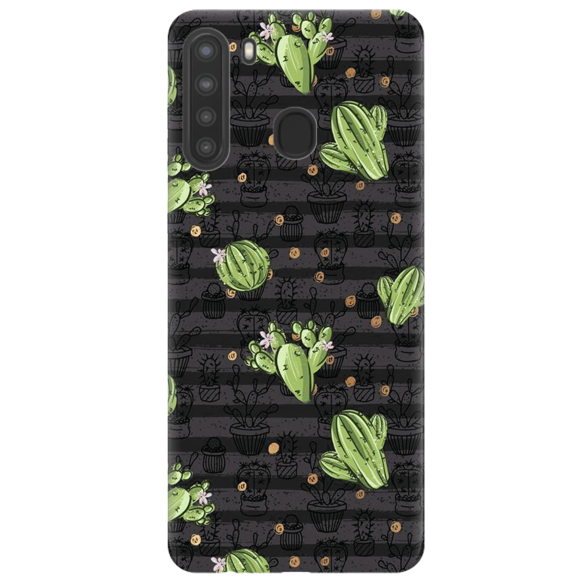 Чехол для Samsung Galaxy A21 Cactus - фото 1