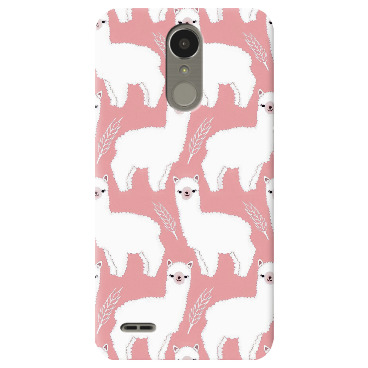 Чехол для LG K10 2017 Сute alpaca - фото 1