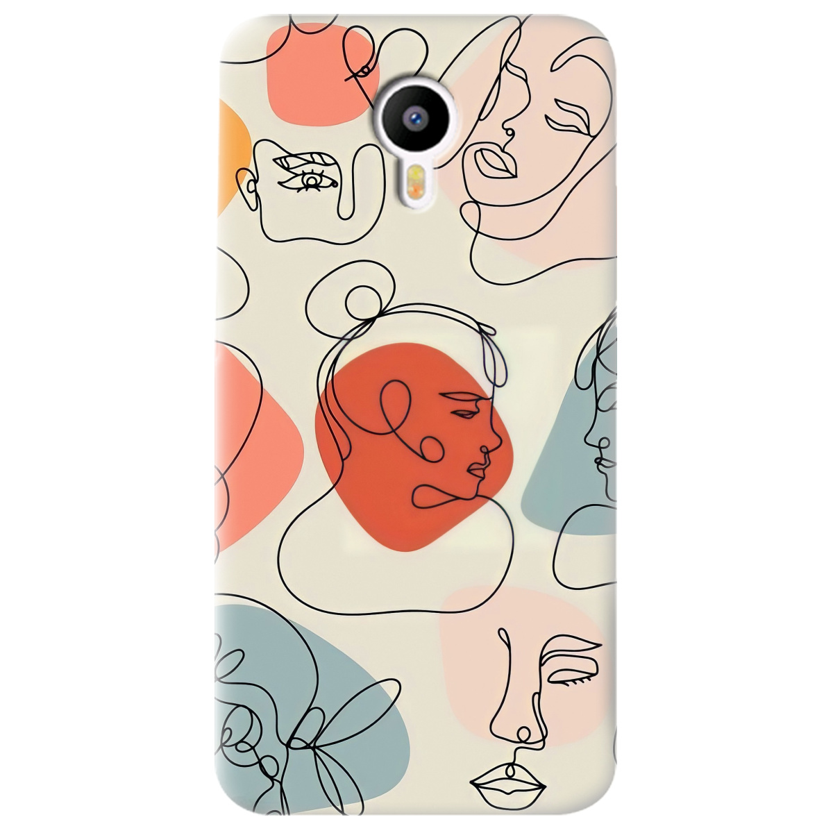 Чехол для Meizu M2 Note Pastel - фото 1