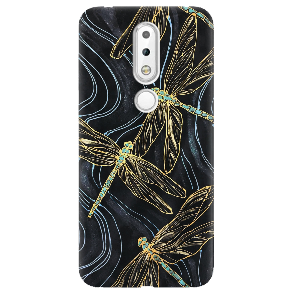 Чехол для Nokia 6.1 Plus X6 Dragonfly - фото 1