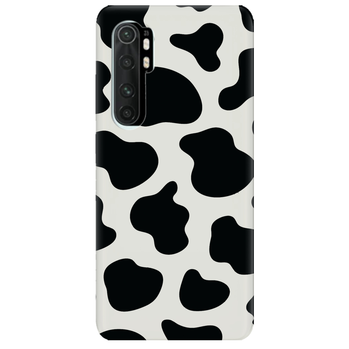 Чехол для Xiaomi Mi Note 10 Lite полупрозрачный матовый soft touch Cow - фото 1