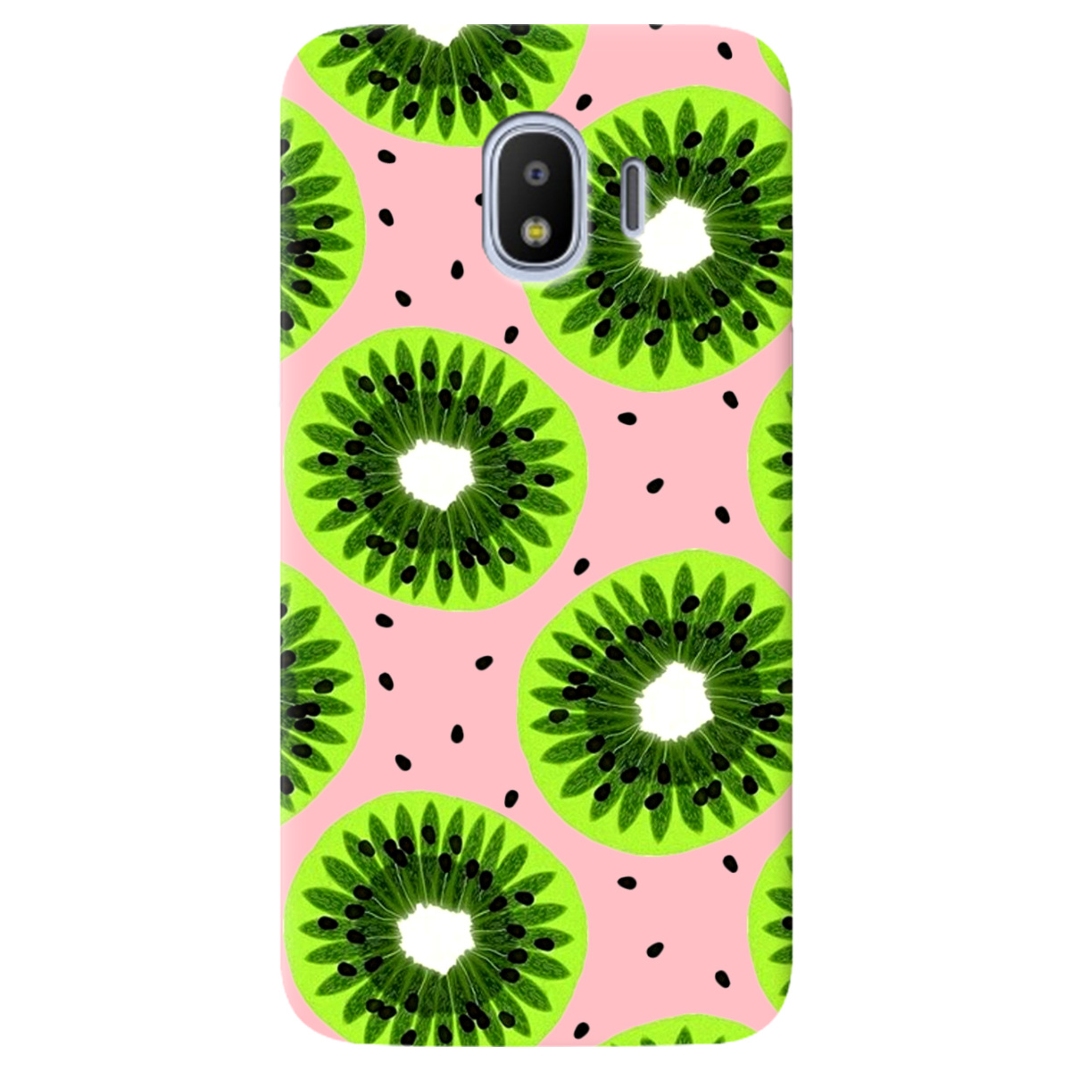 Чохол для Samsung Galaxy J2 2018 ніжно-рожевий матовий soft touch Kiwi - фото 1