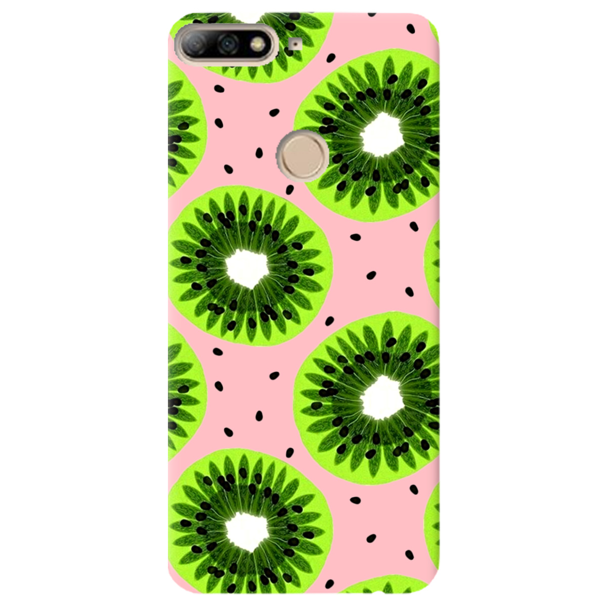 Чехол для Huawei Y6 Prime 2018 нежно-розовый матовый soft touch Kiwi - фото 1