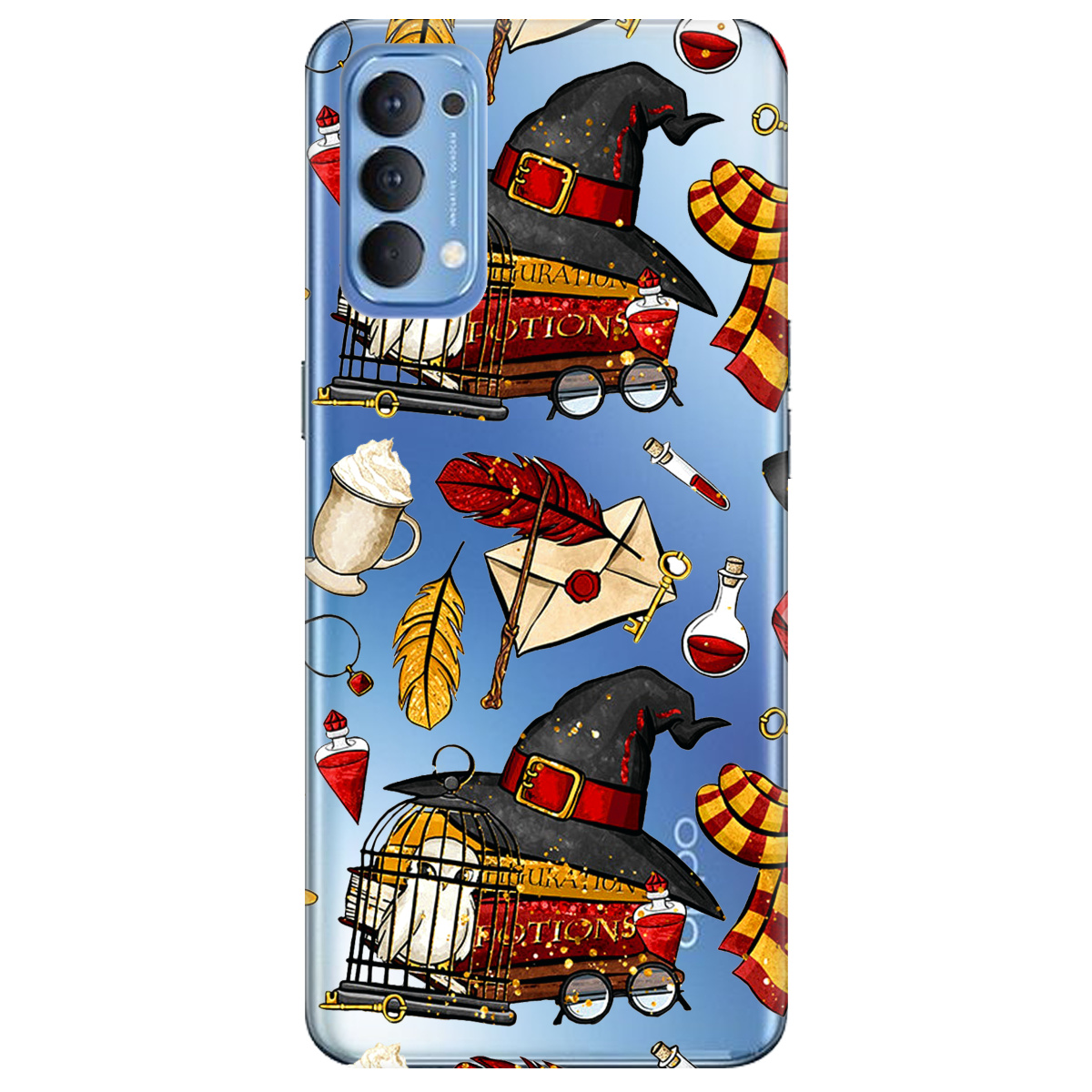 Чохол для Oppo Reno 4 Hogwarts - фото 1