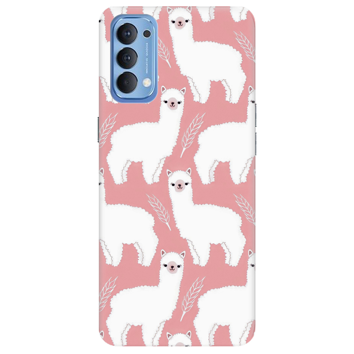 Чохол для Oppo Reno 4 Суте alpaca - фото 1