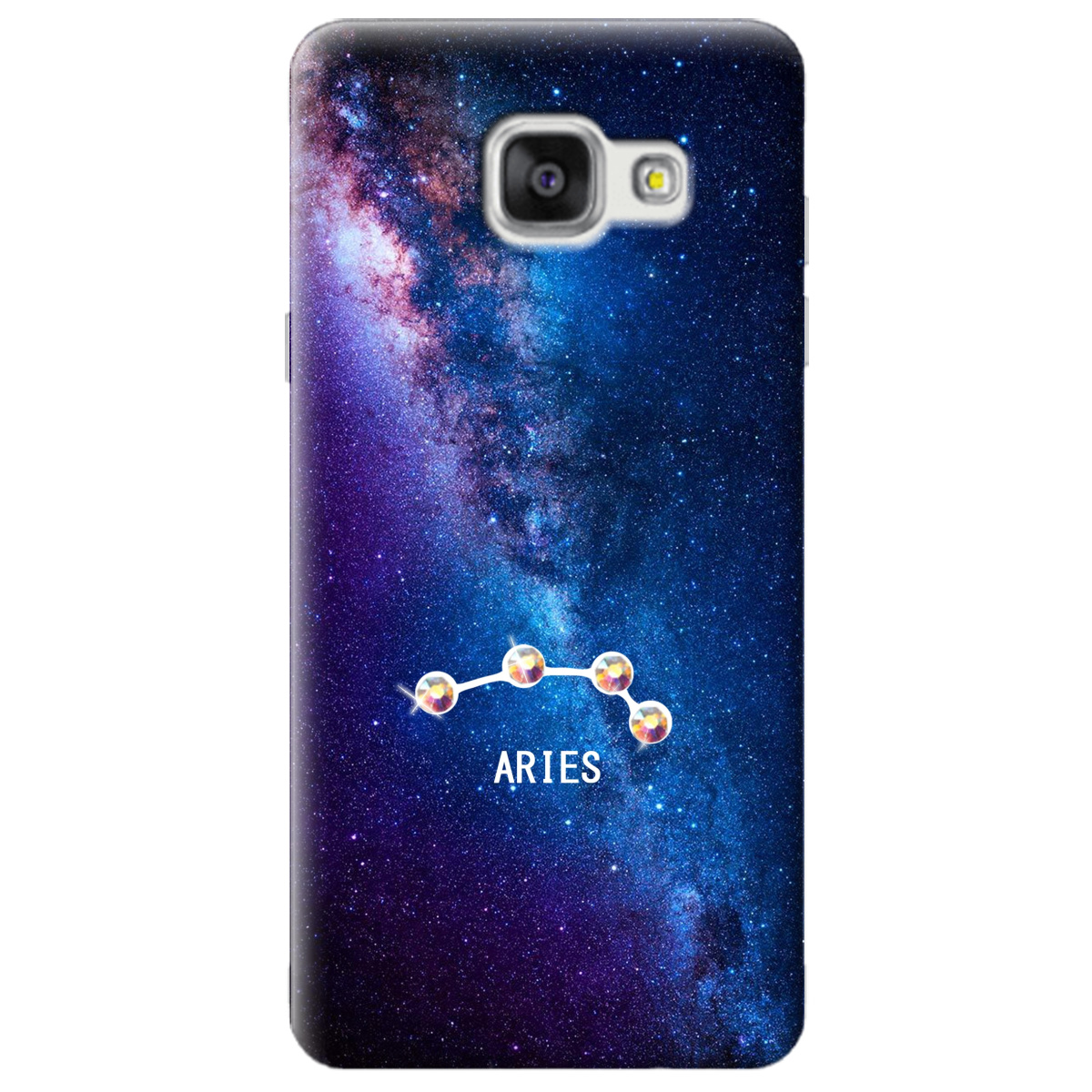 Чехол для Samsung Galaxy A5 2016 Aries (Овен) со стразами - фото 1