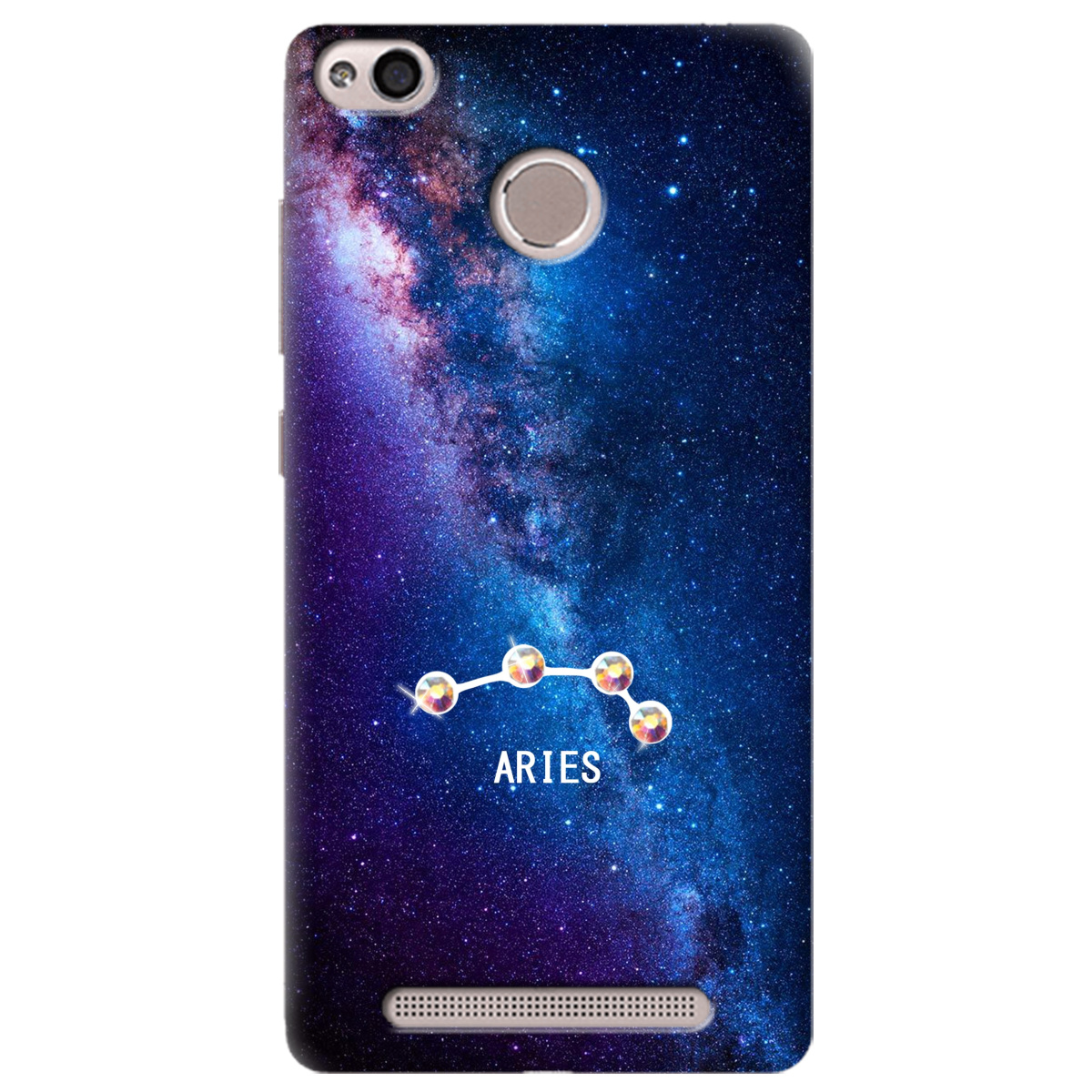 Чехол для Xiaomi Redmi 3S Pro / Prime Aries (Овен) со стразами - фото 1