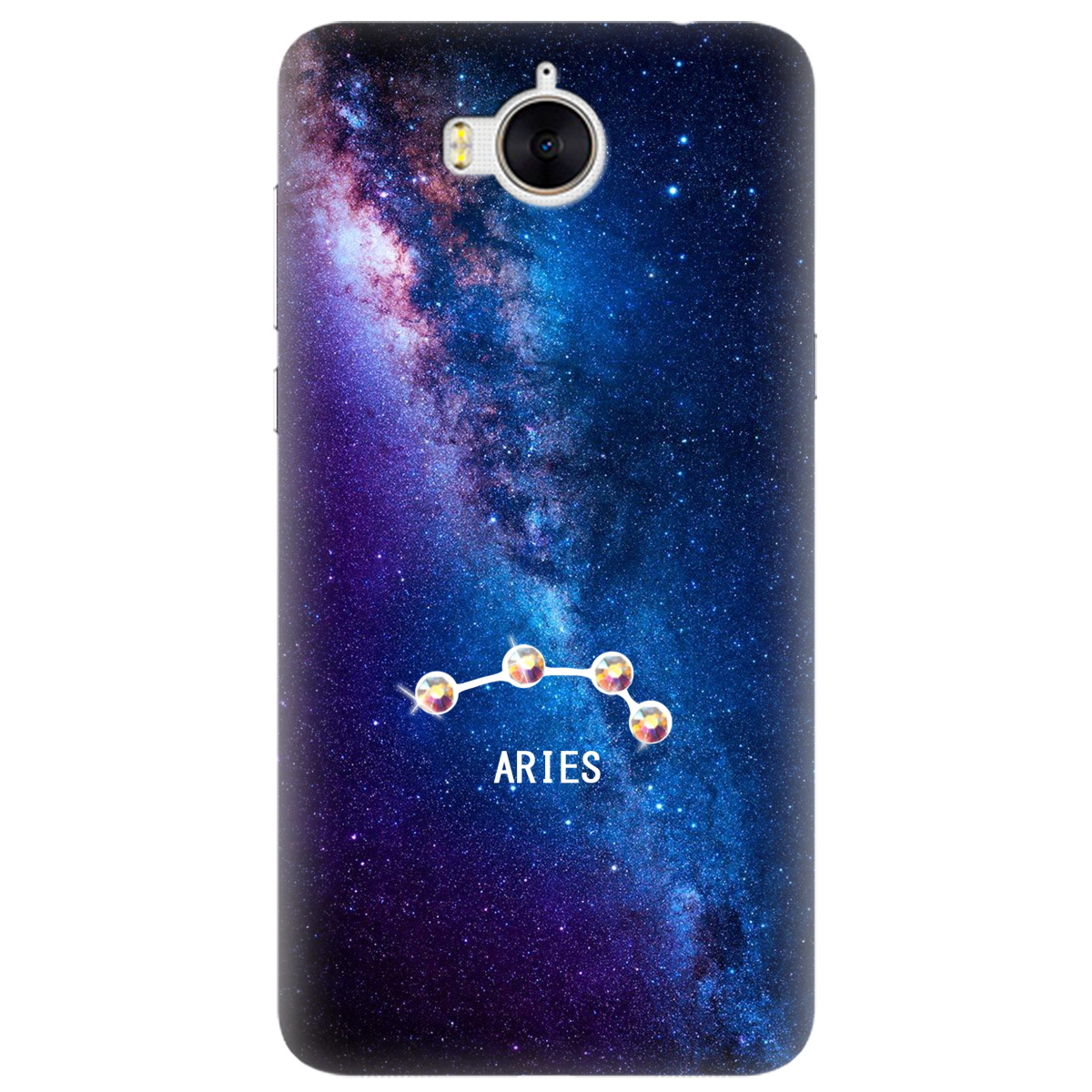 Чехол для Huawei Y5 2017 Aries (Овен) со стразами - фото 1