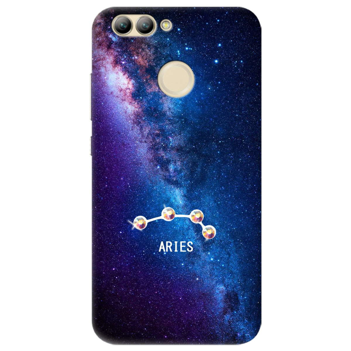 Чохол для Huawei Nova 2 Aries (Овен) зі стразами - фото 1