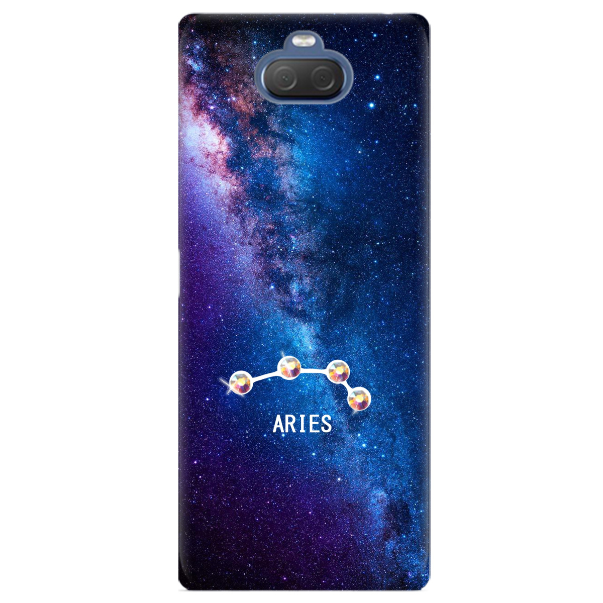 Чехол для SONY Xperia 10 Aries (Овен) со стразами - фото 1