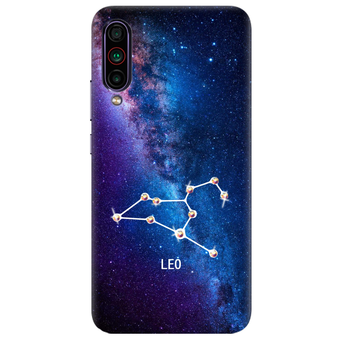 Чохол для Meizu 16T Leo (Лев) зі стразами - фото 1