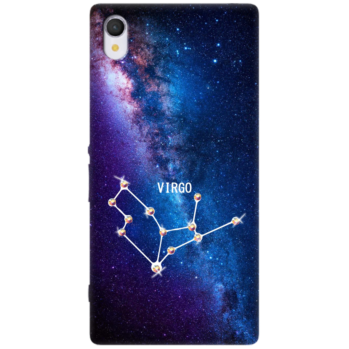Чехол для SONY Xperia Z2 Virgo (Дева) со стразами - фото 1