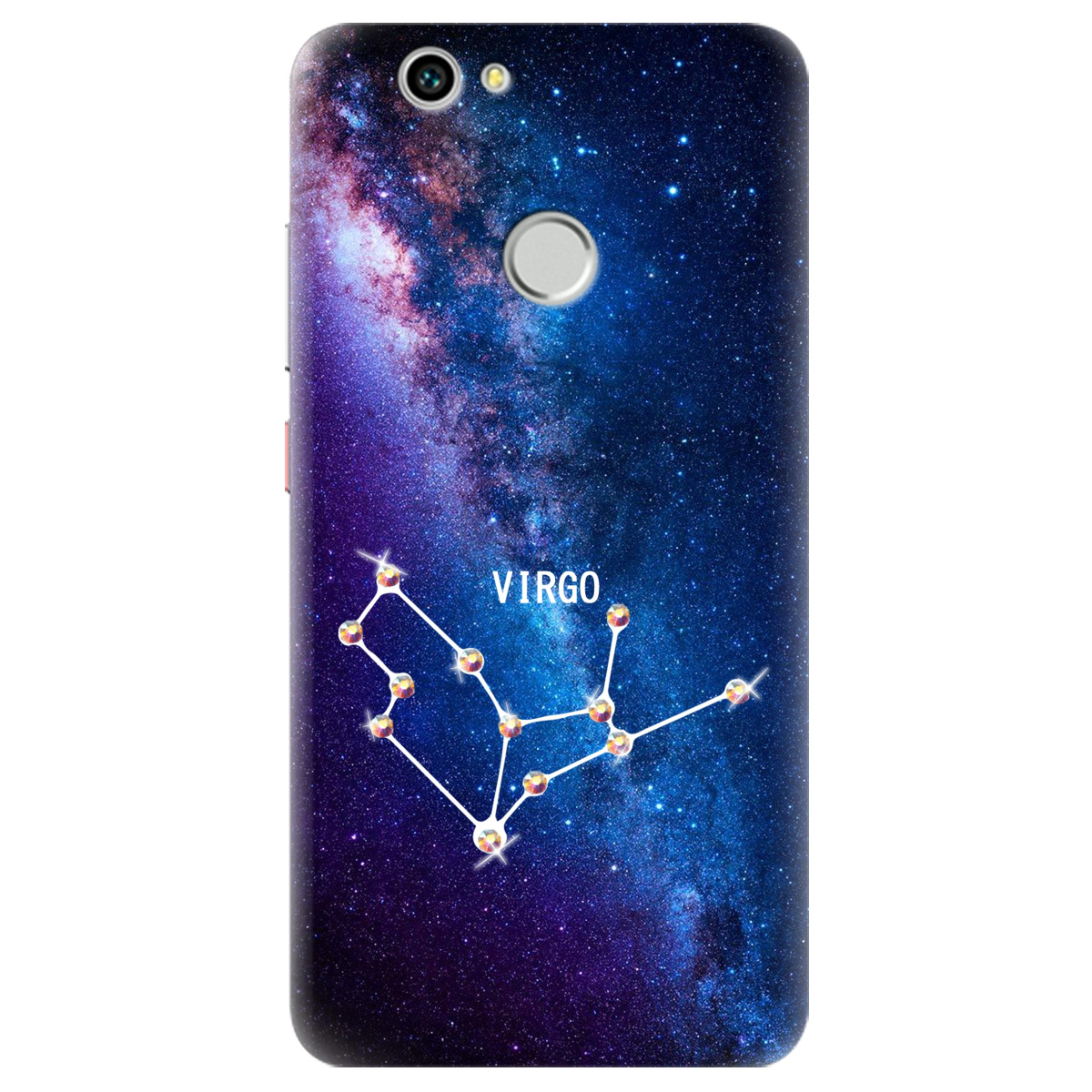 Чехол для Huawei Nova Virgo (Дева) со стразами - фото 1