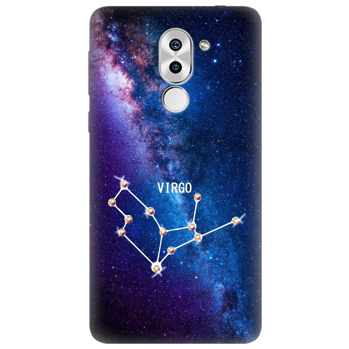 Чехол для Huawei GR5 2017 Virgo (Дева) со стразами - фото 1