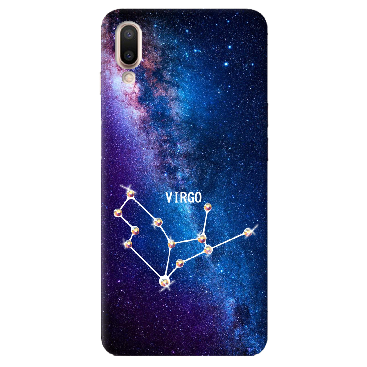 Чехол для Meizu E3 Virgo (Дева) со стразами - фото 1