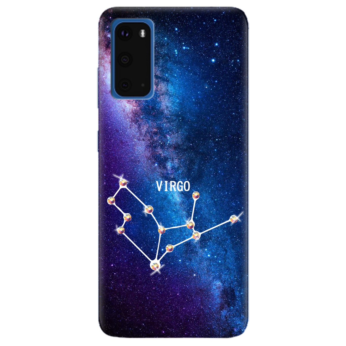 Чехол для Samsung Galaxy S11e Virgo (Дева) со стразами - фото 1