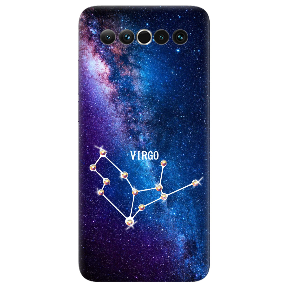 Чехол для Meizu 17 Virgo (Дева) со стразами - фото 1