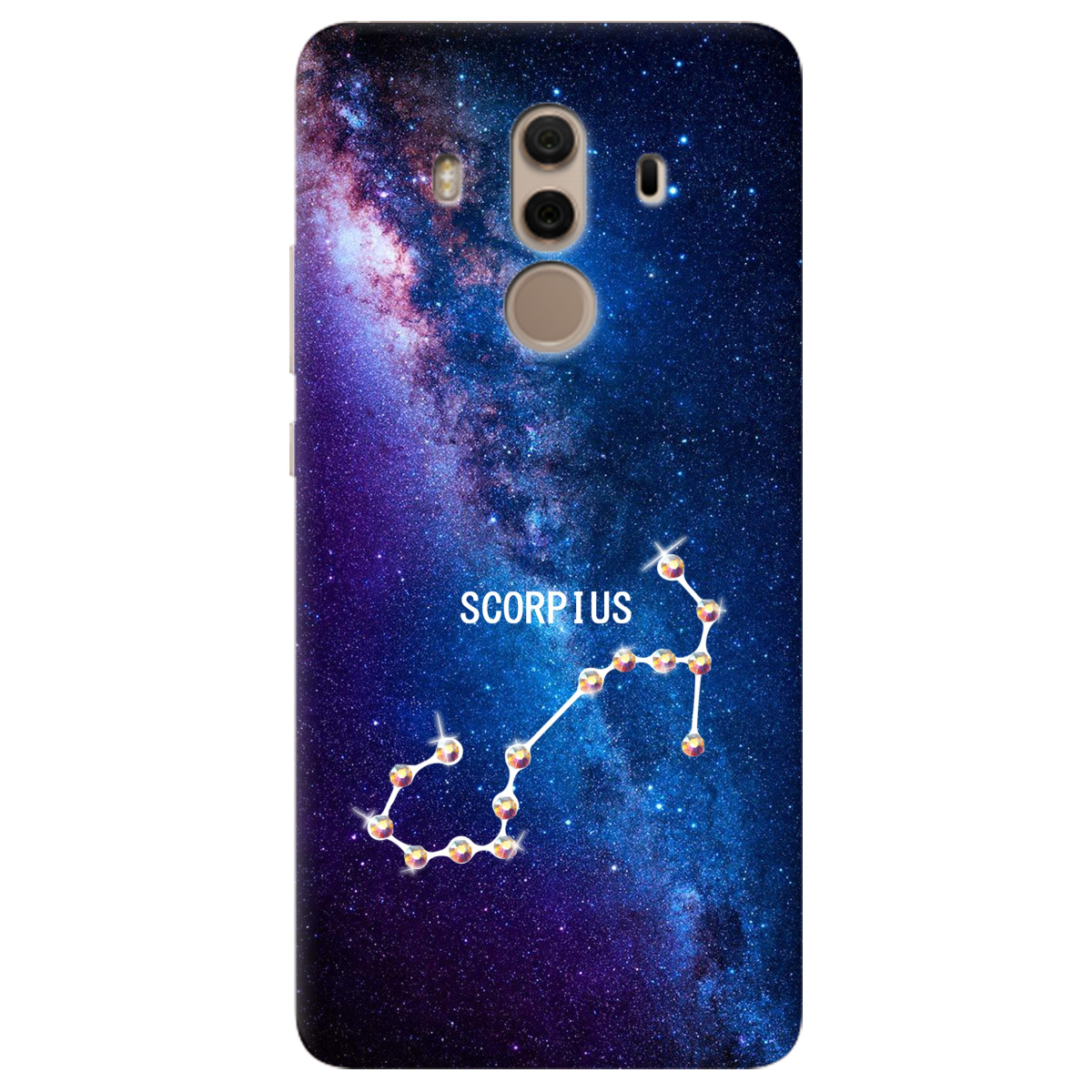 Чохол для Huawei Mate 10 Pro Scorpius (Скорпіон) зі стразами - фото 1