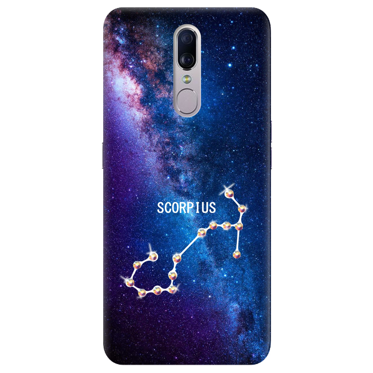 Чехол для Oppo F11/ A9/ A9X Scorpius (Скорпион) со стразами - фото 1