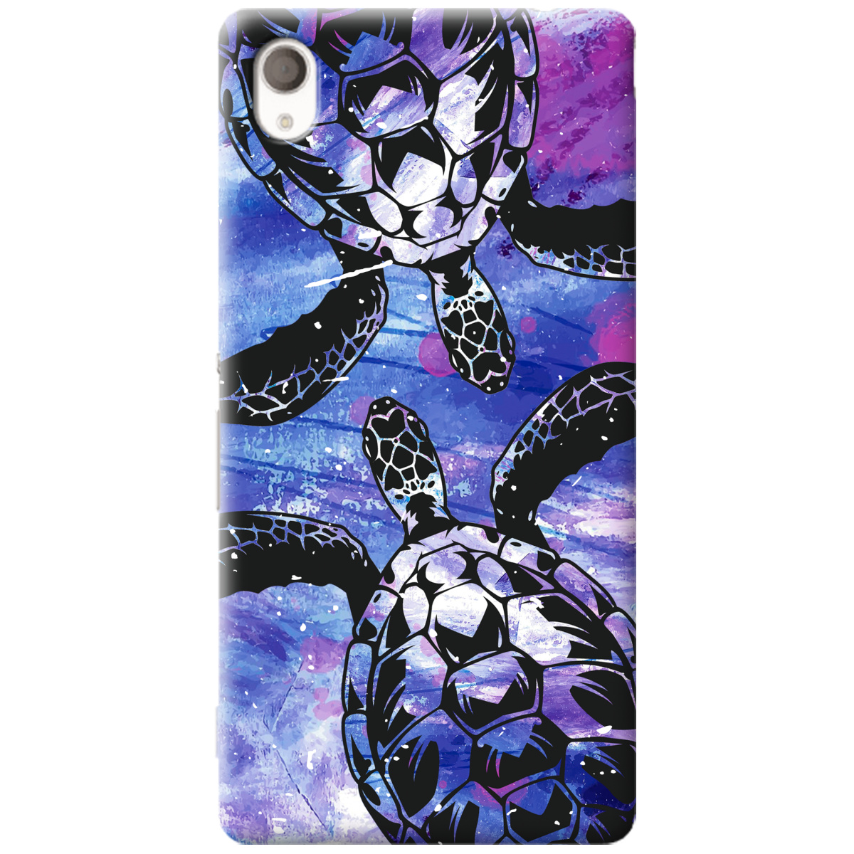 Чехол для SONY Xperia M4 Aqua Turtles - фото 1