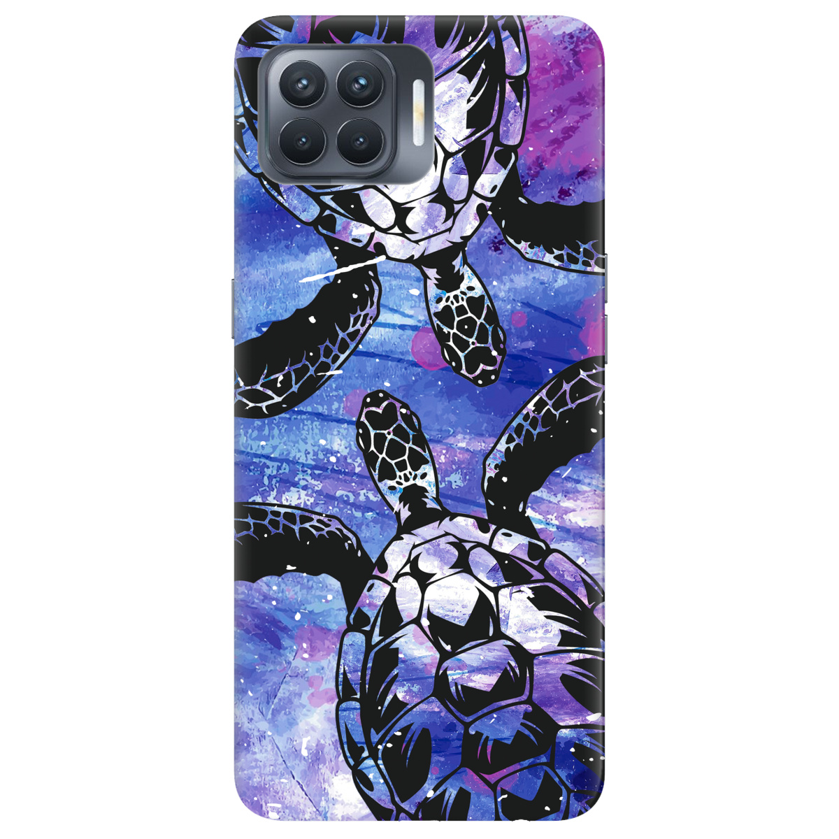 Чехол для Oppo Reno 4 Lite Turtles - фото 1