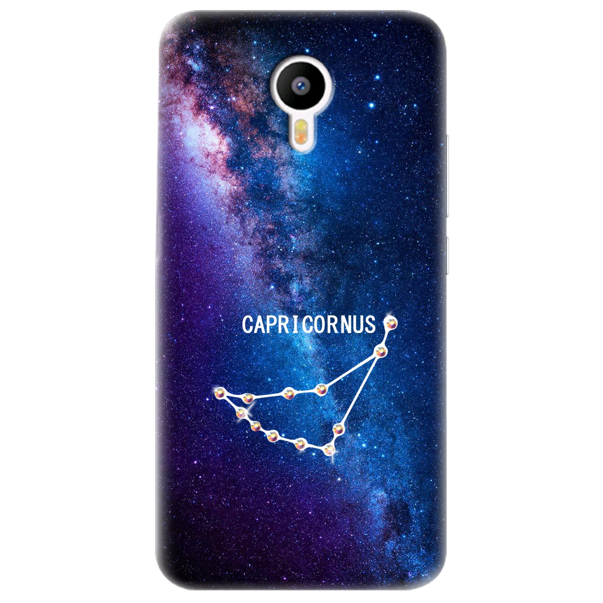 Чехол для Meizu M2 Note Capriconus (Козерог) со сразами - фото 1