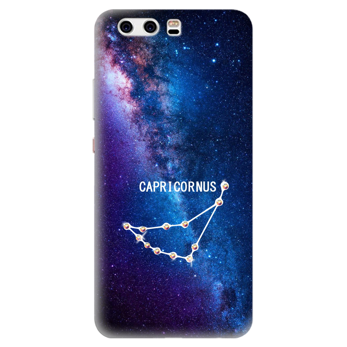 Чехол для Huawei P10 Capriconus (Козерог) со сразами - фото 1