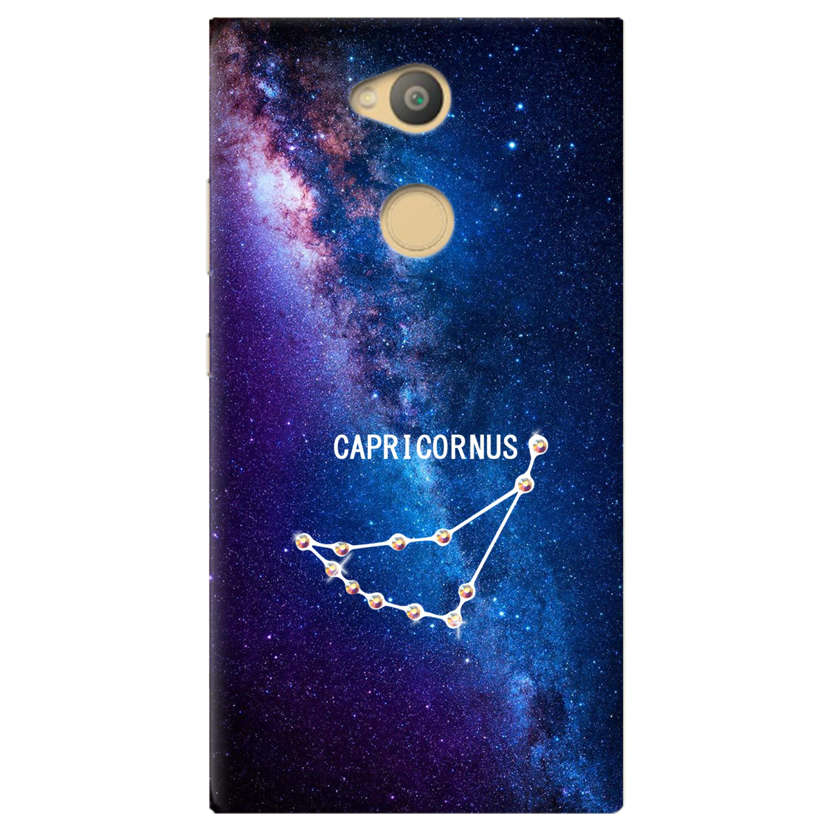 Чехол для SONY Xperia L2 Capriconus (Козерог) со сразами - фото 1
