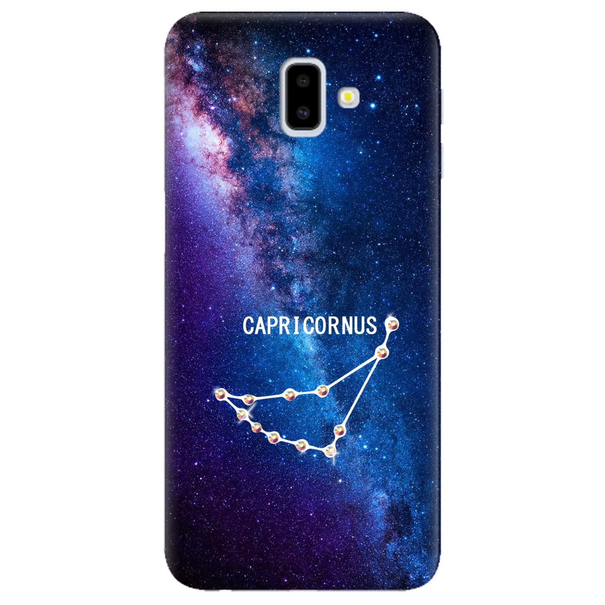 Чехол для Samsung Galaxy J6 Plus 2018 Capriconus (Козерог) со сразами - фото 1
