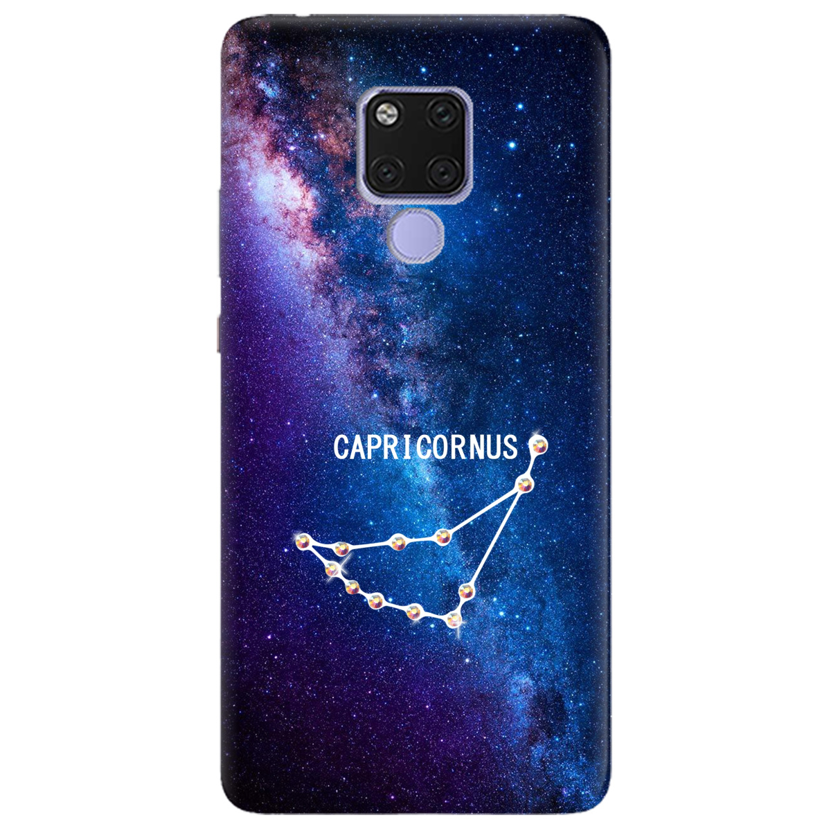 Чехол для Huawei Mate 20 Capriconus (Козерог) со сразами - фото 1