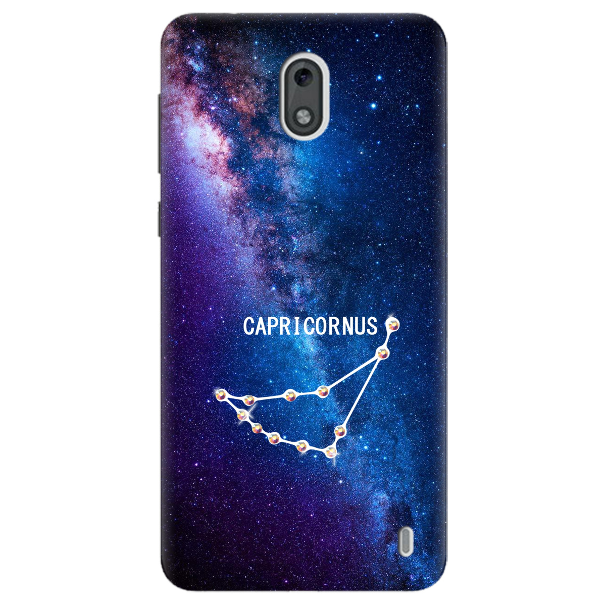 Чехол для Nokia 2 Capriconus (Козерог) со сразами - фото 1