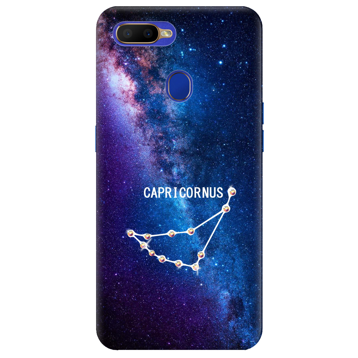 Чехол для Oppo A5s Capriconus (Козерог) со сразами - фото 1
