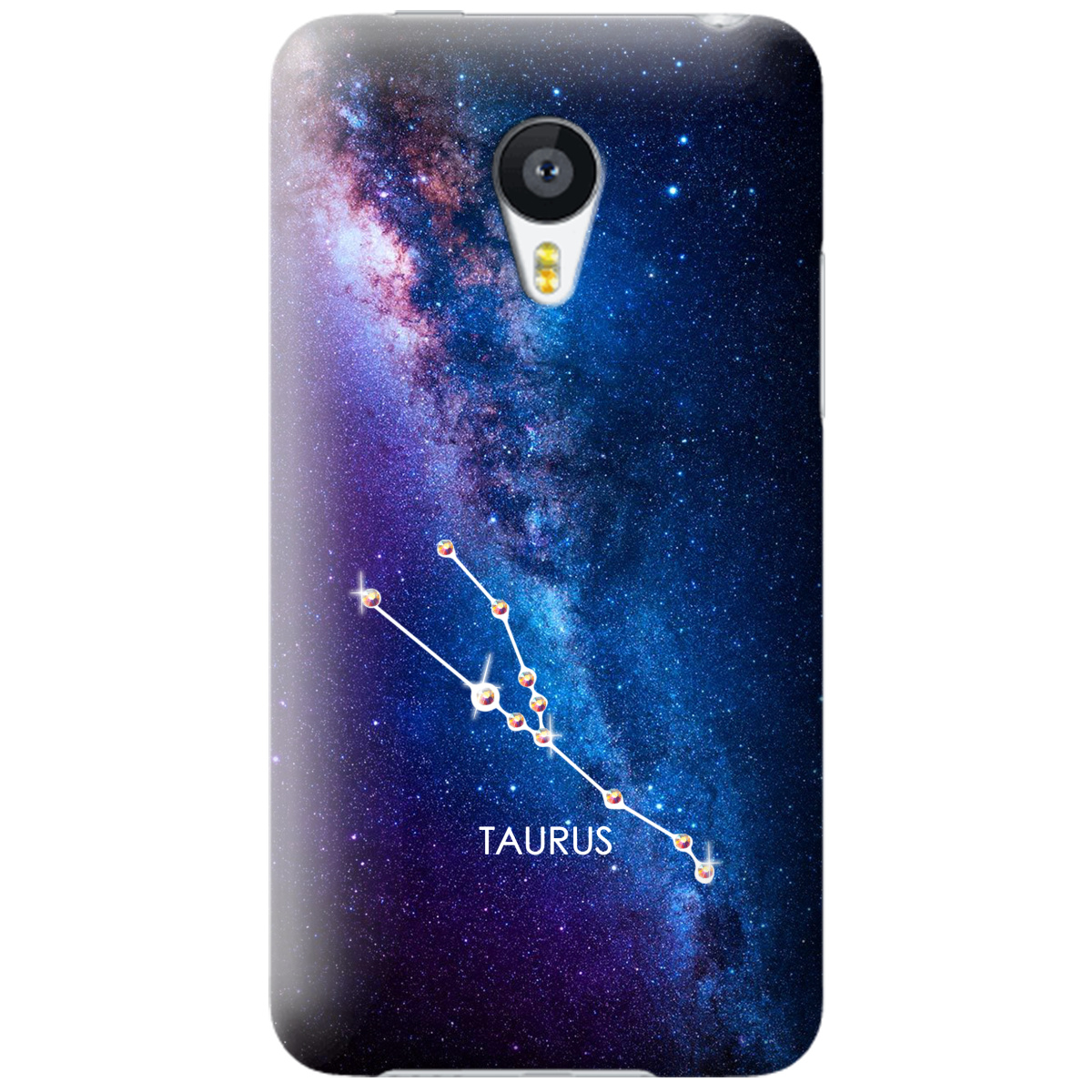 Чехол для Meizu MX4 Taurus (Телец) со стразами - фото 1