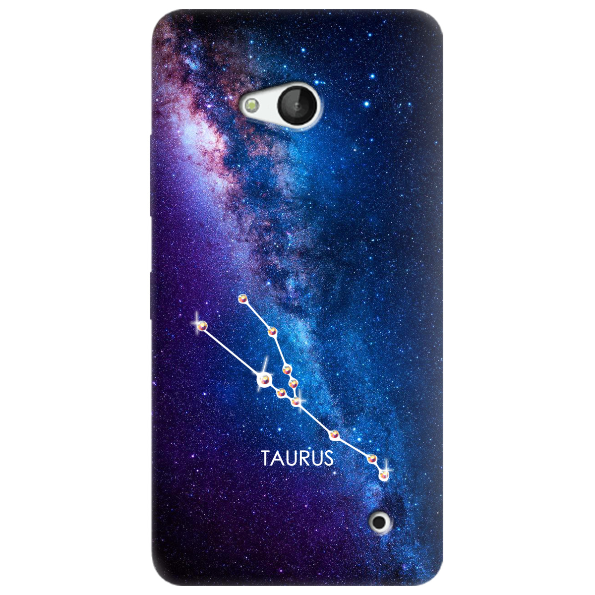 Чехол для Nokia Lumia 640 Taurus (Телец) со стразами - фото 1