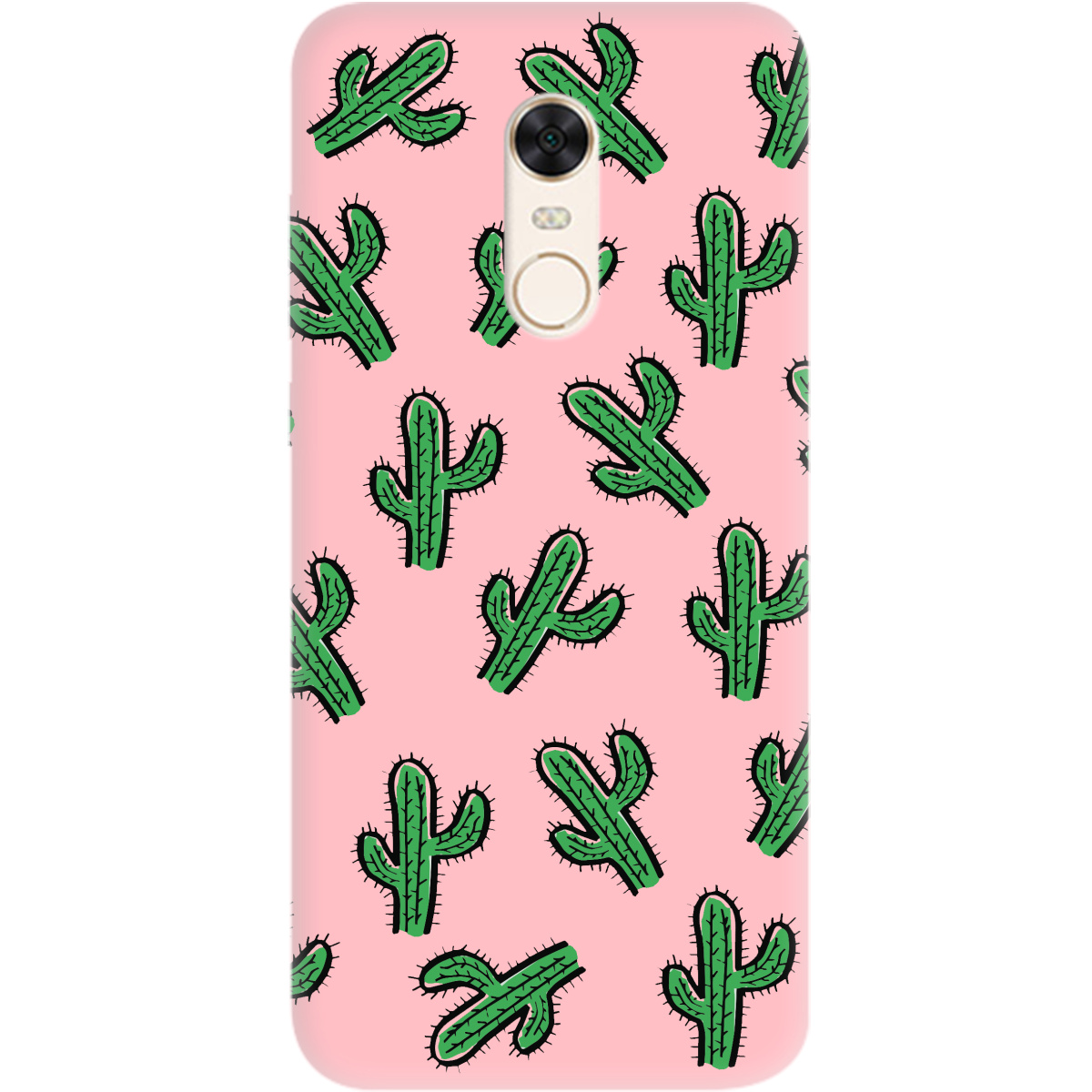 Чохол для Xiaomi Redmi 5 Plus ніжно-рожевий матовий soft touch Mexico - фото 1