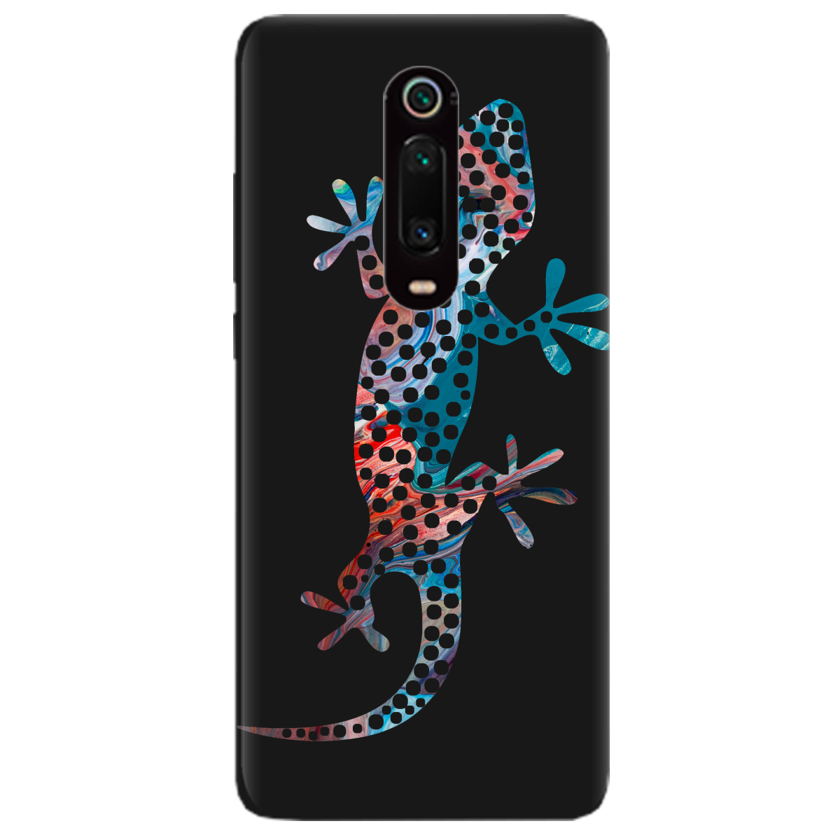 Чехол для Xiaomi Mi 9T черный матовый soft touch Chameleon - фото 1