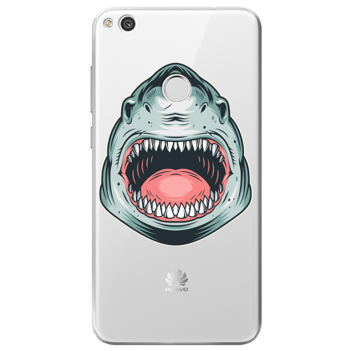 Чехол для Huawei P8 Lite 2017 "Shark" - фото 1