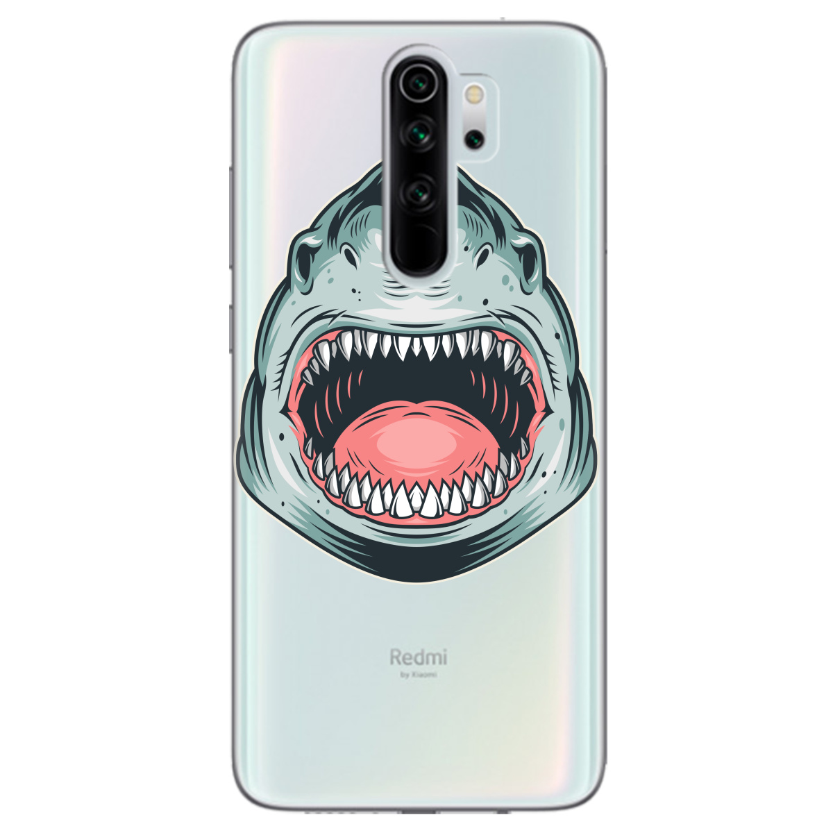 Чехол для Xiaomi Redmi Note 8 Pro "Shark" - фото 1